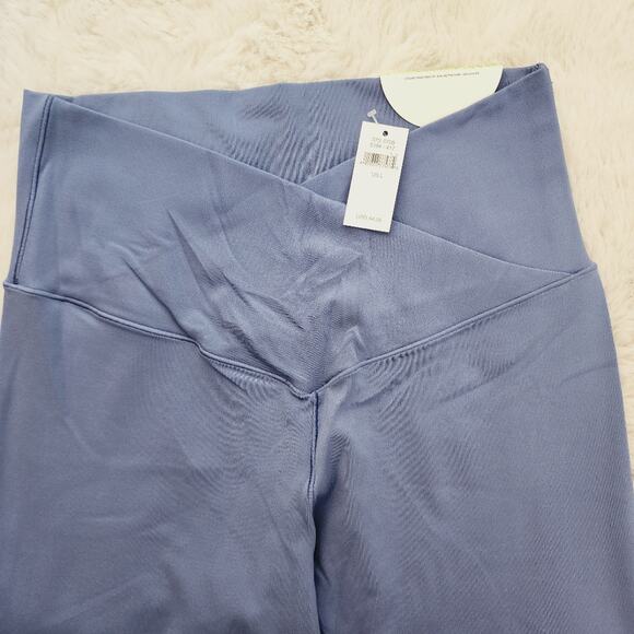 NWT Aerie Offline Real Me Crossover 7/8 Legging - Marbled Blue - Size Large - Picture 7 of 12